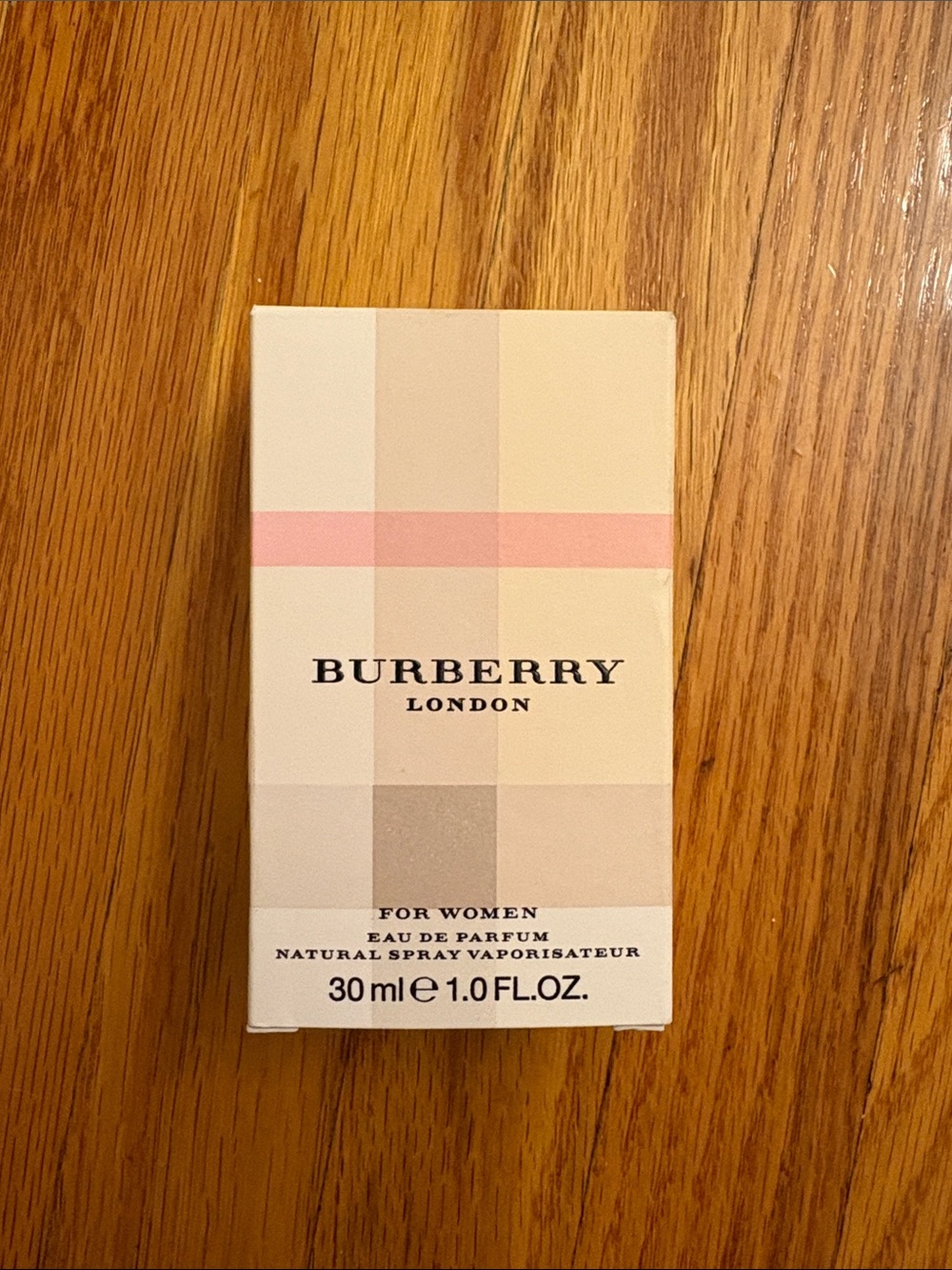 BNIB Burberry London Women's Box - Beige & Pink Accents